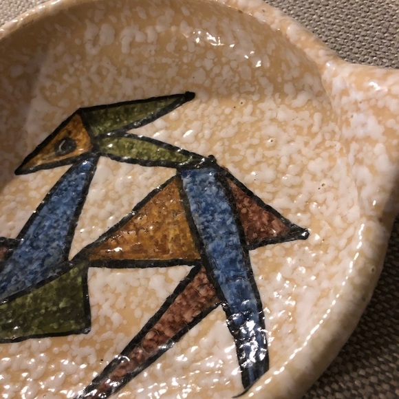 Studio Art Pottery plate bowl - Picture 3 of 5